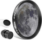 Astromania Telescope Moon Filter 2 inch, Neutral Density Telescope Filter ND96-0.9 with 13% Light Transmission Reduces Moon Glare&Enhances Lunar Crater Detail, Work with Telescope Accepts 2" Eyepieces