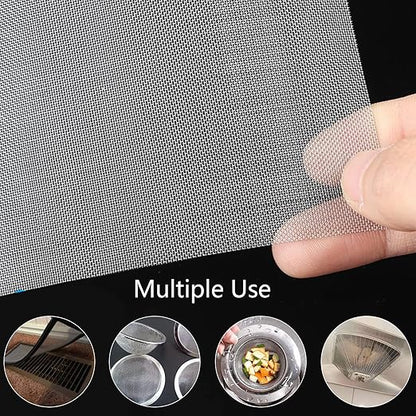 Stainless Steel Mesh Screen #20Mesh -Size:15.7"x47.2"(40x120cm) SS304 Wire Mesh Screen for Vent,Cage,Garden, Window Screen, Filter Mesh