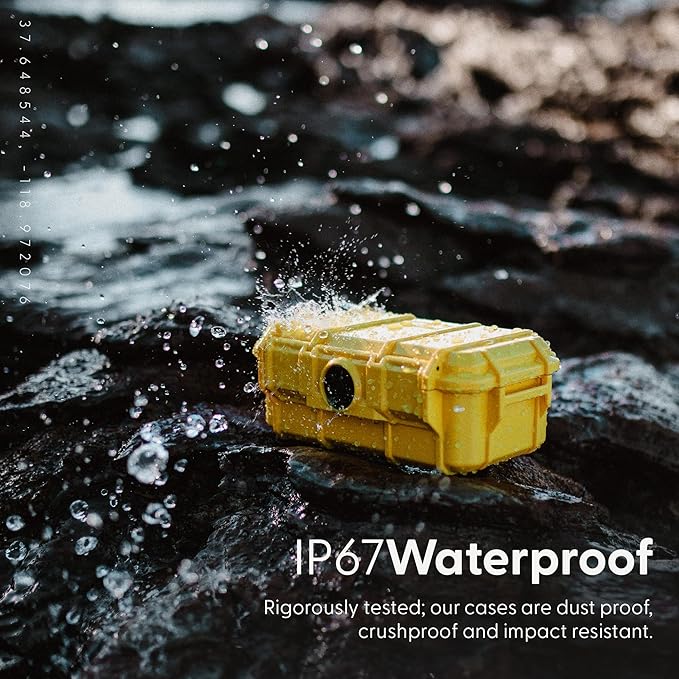 Evergreen 57 Waterproof Dry Box Protective Case with Pick & Pluck Foam - Travel Safe/Mil Spec/USA Made - for Cameras, Phones, Hiking, Boating, Water Sports, Action Cams (Green)