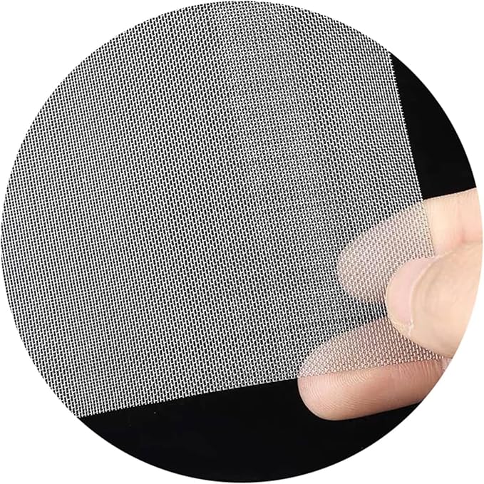 304 Stainless Steel Woven Mesh Panel, 50 Mesh 0.4mm Rustproof Metal Screen for Window Air Filters, Ventilation Covers, Animal Enclosures and Garden Barriers