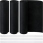 3 Pack Cut to Fit Carbon Pad Pre Filter Roll 16'' x 48'' with 3 Roll 126'' Tape for Air Purifiers Furnace Filters and AirConditioner Filters Cut to Fit Carbon Pad Removing Odor VOC