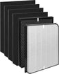 6-Pack AD3000/AD3500 Replacement Filter Compatible with Air Doctor 3000, 3000M, 3000Pro and 3500 Air Purifiers - 1 Premium Filter + 1 Carbon Filter + 4 Pre-Filters