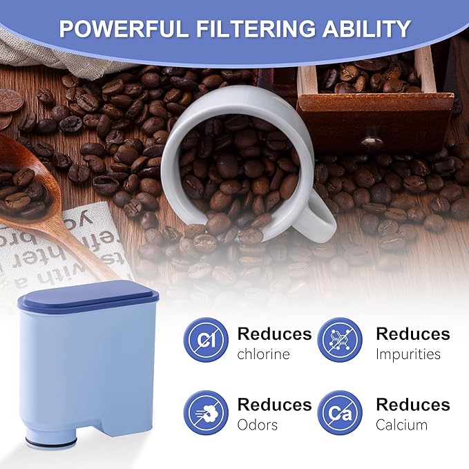 4-Pack Water Filter Compatible With Philips AquaClean CA6903/10/00 /01/22 /47,Aqua Clean Water Filter For Fully Automatic Coffee Machines,Dedicated Anti-Lime Scale Water Purifier