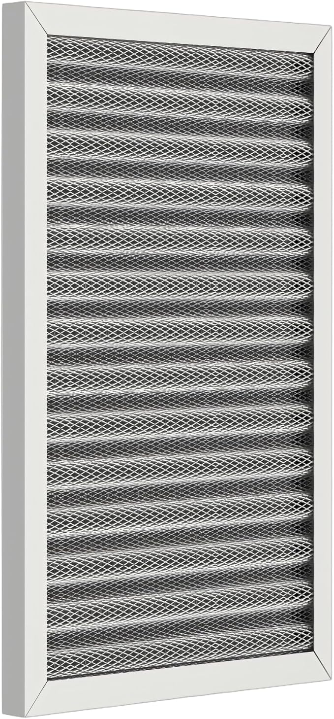 14x30x1 Air Filter-MERV 8, Washable & Reusable Electrostatic Air Filter, AC/HVAC Furnace Filter, Lasts a Lifetime, Permanent Filter, Breathe FresherHome And Office Actual Size:13.5x29.5x0.86Inch