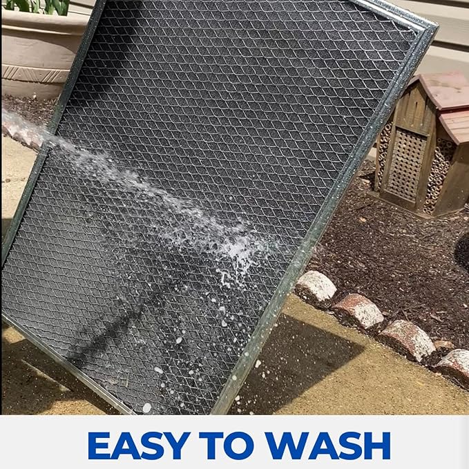14x20x1 Washable Electrostatic Air Filter. Reusable HVAC & Furnace Air Filter