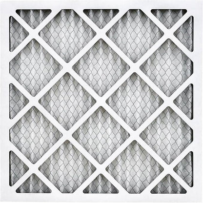 20x20x1 Air Filter MERV 8 (8-Pack) TRION Air Bear Pleated HVAC Air Filters Replacement (Actual Size: 19.50 x 19.50 x 0.75 Inches)