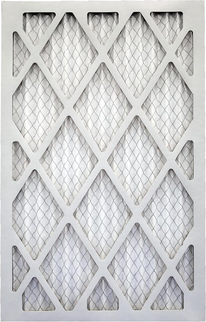 16x25x1 Air Filter MERV 8 (5-Pack) TRION Air Bear Pleated HVAC Air Filters Replacement (Actual Size: 15.50 x 24.50 x 0.75 Inches)