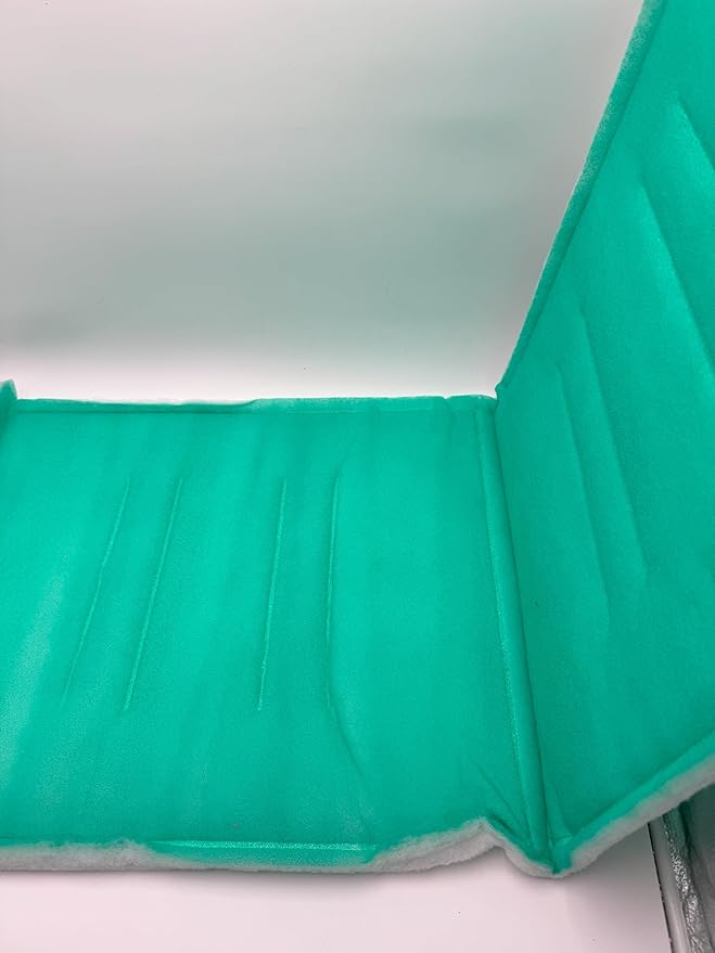 Paint Booth Intake Air Filter Panel, Crossdraft Spray Booth Filter Pad (8/case, 20" x 50")