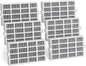 6 PACK W10311524 Refrigerator Air Filter Replacement Compatible With Whirlpool, AIR1, Maytag, Kitchenaid, and Jenn-Air, Replace for Fresh Flow Refrigerator Air Filter