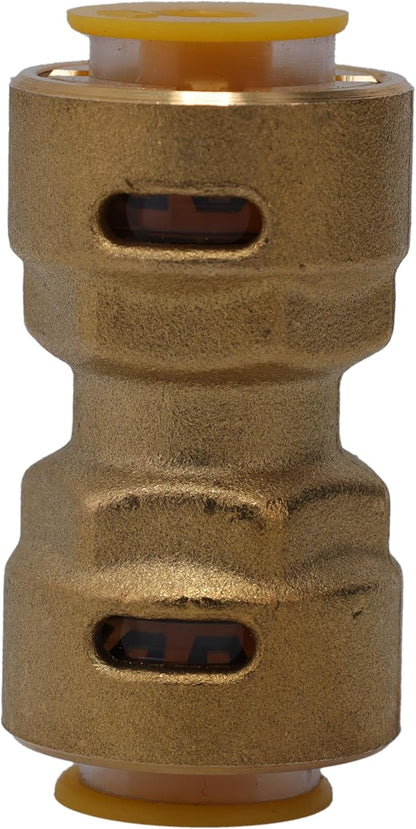 Supplying Demand SB1 5/8 Inch Quick Connect HVAC Brass Coupler Fitting