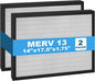 14 x 17.5 x 1.75 MERV 13 Replacement Dehumidifier Filter for Honeywell DR90 & DR120 Dehumidifier Santa Fe Advance90 Advance100 Advance120, 2 Pack