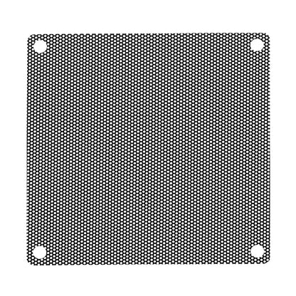 MECCANIXITY 10PCS PC Dust Filter, 90mmx90mm PVC Computer Case Cooler Dustproof Mesh Cover Fan Grills for Computer Chassis Speaker, Black