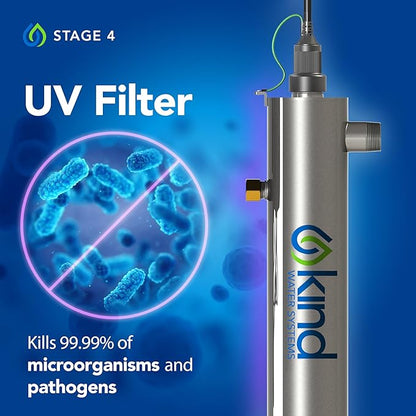 E-3000UV Whole House Salt-Free Water Softener & Filter Combo with UV