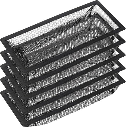 Floor Register Cover Trap, Floor Air Vent Cover Screen for Home Air Vent Filters 5-Pack Floor Vent Mesh Filters Net Trap… (4 x 10 Inch)