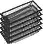 Floor Register Cover Trap, Floor Air Vent Cover Screen for Home Air Vent Filters 5-Pack Floor Vent Mesh Filters Net Trap… (4 x 10 Inch)