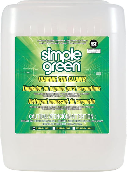 Simple Green Foaming Coil Cleaner 5 Gallon