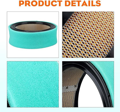 Hipa 47 083 03-S Air Filter for Kohler CH730-CH740 K301 K241 K321 K341 CH20 CH18-CH25 CV724-CV740 CV17-CV23 47 883 03-S1 Engines