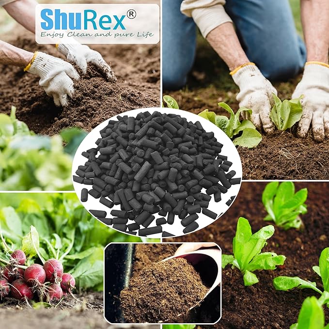 Odor Absorbing Carbon Refills for iDOO 3L Smart Kitchen Countertop Composter Filter, Replacement Activated Charcoal Filters Compatible with iDOO 3L Electric Kitchen Composter