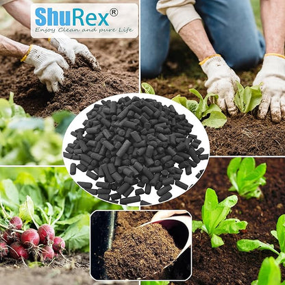Odor Absorbing Carbon Refills for iDOO 3L Smart Kitchen Countertop Composter Filter, Replacement Activated Charcoal Filters Compatible with iDOO 3L Electric Kitchen Composter