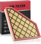 BDFHYK CA11494 Engine Air Filter Compatible with Cadillac 2013 2014 2015 2016 2017 2018 2019 ATS, 2014-2019 CTS, Compatible with Chevy 2016-2023 Camaro