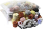 Aquarium Filter Media 15-in-1 Mineral Balls & Ceramic Rings - 1000g with Zippered Mesh Bag for Fish Tank/Pond Filters