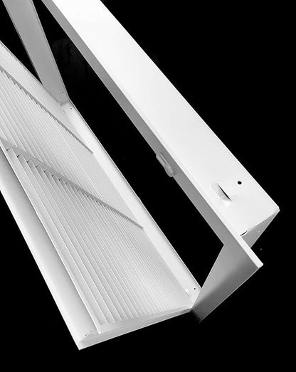 20" X 14" Aluminum Return Filter Grille for 1" Filter - Easy Airflow - Linear Bar Grilles [Outer Dimensions: 22.5w X 16.5h]