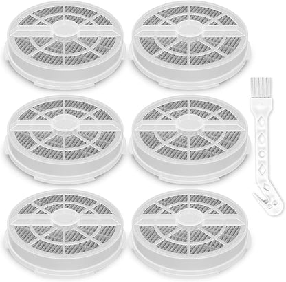 6 Pack HEPA Filter Replacement for Frida Baby Air Purifier 3 in 1,Compatible with RIGOGLIOSO GL-2103 and for SY900S,for JINPUS GL-2103,for LTLKY 900S