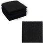 6PCS 5” Square Compost Bin Charcoal Filters, 0.4” Thick Activated Carbon Filters for Kitchen Countertop Compost Pail, Home Bucket Filter Replacements