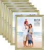 Langdon House 8x10 Picture Frames Set (Gold, 6 Pack) Distinguished Edging for Classic Style, Richland Collection