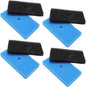 MDEOOSKY 4 Sets Pond Filter Sponge Pads, Coarse and Fine Filter Media Replacement for 52231 52229 Filter Box, for Outdoor Pond Aquariums Fountains, Compare to Part# 871980305528