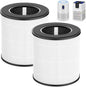 B-D02L/M05/B-D02U H13 Filter Compatible with VEWIOR B-D02U, for MOOKA B-D02L& M05, for Tailulu D10 Air Purifi-er, 3-Stage H13 Efficient Filter for B-D02L/M05/B-D02U, 2 Pack