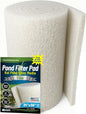 Classic Koi Pond Filter Pad FINE - White Bulk Roll Pond Filter Media, Ultra-Durable Pond Filters for Outdoor Ponds, Reusable Fish Pond Filter Material, USA, Aquatic Experts (3/4" - 1" x 24" x 56")