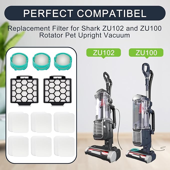 ZU102 Odor neutralizer cartridge & replacement filter for shark ZU102 ZU100 rotator vacuum, for shark zu102 rotator pet upright vacuum，Parts # 1238FT60 & 1239FT60 & 1541FC3000