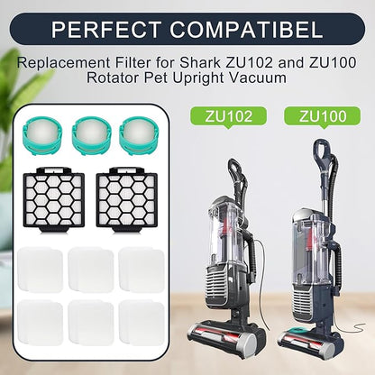 ZU102 Odor neutralizer cartridge & replacement filter for shark ZU102 ZU100 rotator vacuum, for shark zu102 rotator pet upright vacuum，Parts # 1238FT60 & 1239FT60 & 1541FC3000