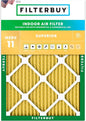 Filterbuy 20x23x1 Air Filter MERV 11 Superior Pet & Allergy Defense (1-Pack), Electrostatic Pleated HVAC AC Furnace Filters Replacement, Made in USA (Actual Size: 19.50 x 22.50 x 0.75)