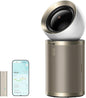 Dreame Smart Air Purifier PM10 for Home Large Room, Cleans 7,534 ft² in One Hour with 4 Filters, Dual-way Air Oulets, Al Tracking, Air Quality Monitor with 7 Sensors, 2-in-1 Purifier & Fan, Gold