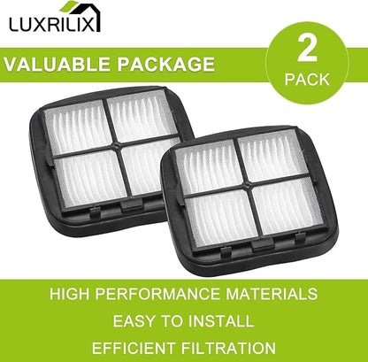 97D5 Filter Replacement for Bissell Pet Eraser Corded Hand Vac 33A1B 33A1 33A1W 27K6 Replace # 203-7416 2031432 (2 PACK) LUXRILIX