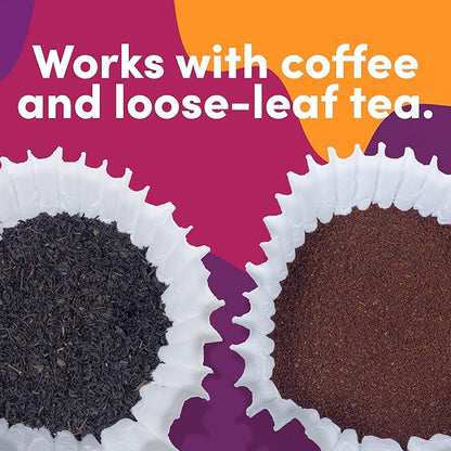 Extra Large Coffee Filters - (12.5” x 4.5” Inch) For 1.5 to 3 Gallon Commercial Machines - Premium Quality, Tall & Wide, No Ground Overflow - Restaurant & Cafe Use (250-Count Bulk Pack)