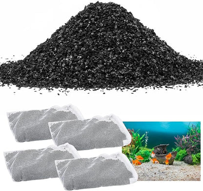4 Pack Activated Carbon Inserts for AquaClear 70 Aquarium Filter,Carbon Media for Fluval Aqua Clear up to 70 Gallons Aquariums,Charcoal for Fish Tank Filter A1386