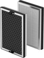 Muvzeznli replacement filter compatible with JF260 air purifier, three in one filter, HEPA activated carbon filter (2Pack)