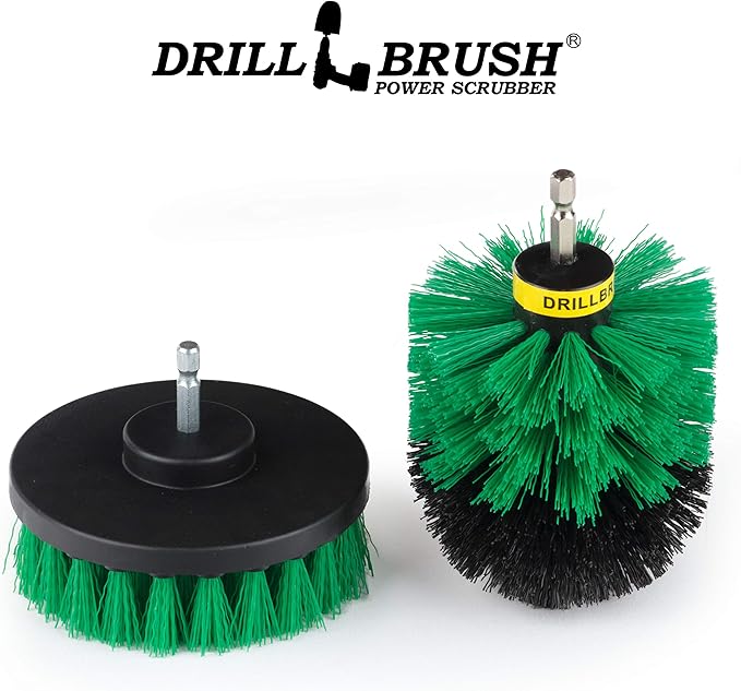Kitchen Cleaning Supplies - Pots and Pans Cleaning Kit - Cast Iron Skillet Scrub Brushes - Deep Cleaning Kitchen Tools - Kitchen Sink Cleaning Brush - Air Fryer Scrubber Brush - Refrigerator Cleaner