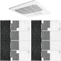 Dianrui 2 PCS RV for Dometic A/C Vent Cover Replacement, Duo-Therm Air Conditioner Grille Replacement for Dometic 3104928.019 with Air Filter pad RV Parts & Accessories