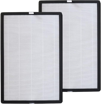 PUREBURG Replacement Filters Compatible with Mooka & Aiibot EP188 EPI-188 Air Purifiers,2-Pack H13 True HEPA 3-Stage Filtration Activated Carbon Air Clean Dust VOCs Odor