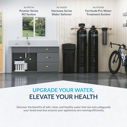 Aquasure Harmony Series 72,000 Grains Whole House Water Softener w/High Efficiency Digital Metered Control Head (72,000 Grains)