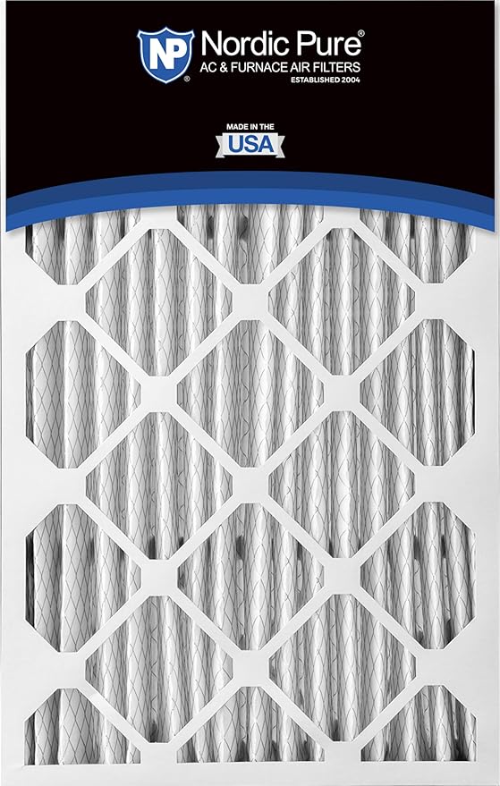 Nordic Pure 16x25x5 (Actual Size: 15 3/4 x 24 3/4 x 4 3/8) Honeywell/Lennox Replacement MERV 13 Air Filters 4 Pack