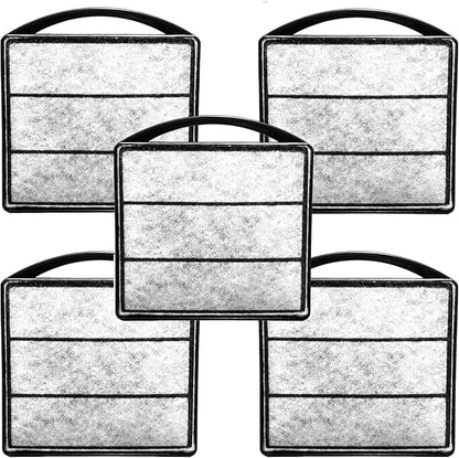 TARARIUM Fish Tank Filter Replacement Filter Element 5PSC, Cotton Material Suitable for IX-90 Daily Filter Replacement (White, IX-90-5PSC) not Suitable for IX-120