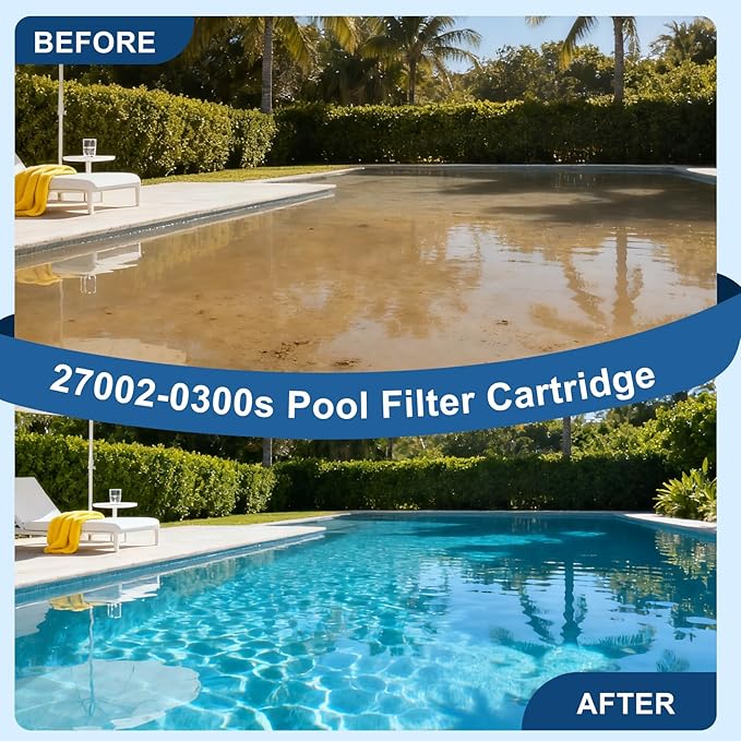27002-0300S Pool Filter Cartridges Compatible with pentair sta-rite 27002-0300S Pool Filter System 2 Modular Media Pool and PLM300 D.E. Filter,300 sq.ft D.E. Filter with 24800-0121 Air Bleed Assembly