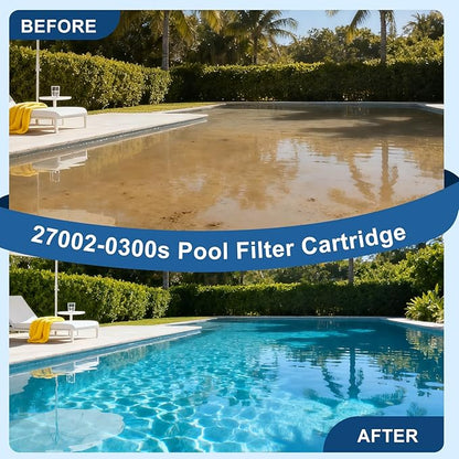 27002-0300S Pool Filter Cartridges Compatible with pentair sta-rite 27002-0300S Pool Filter System 2 Modular Media Pool and PLM300 D.E. Filter,300 sq.ft D.E. Filter with 24800-0121 Air Bleed Assembly