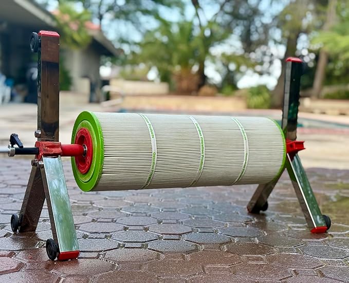 Swimming Pool Filter 3 4 6 inch Cartridge Cleaner Washing Spin Stand Tool Equipment flosser System Accessories hot tub Salt spa Above Ground Maintenance Cleaning Skimmer Floater Spinner Made in USA