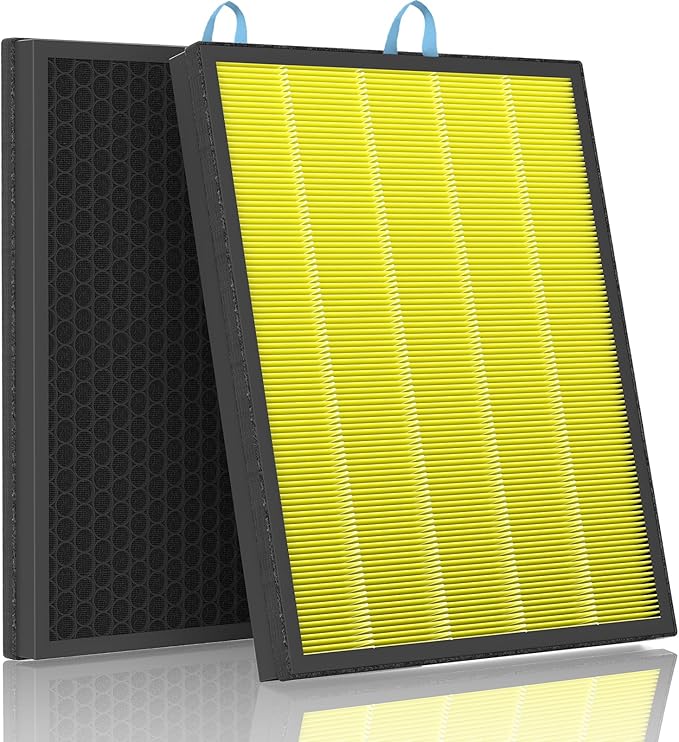 Leemone Vital 200S Replacement Filter, Yellow, 2 Pack